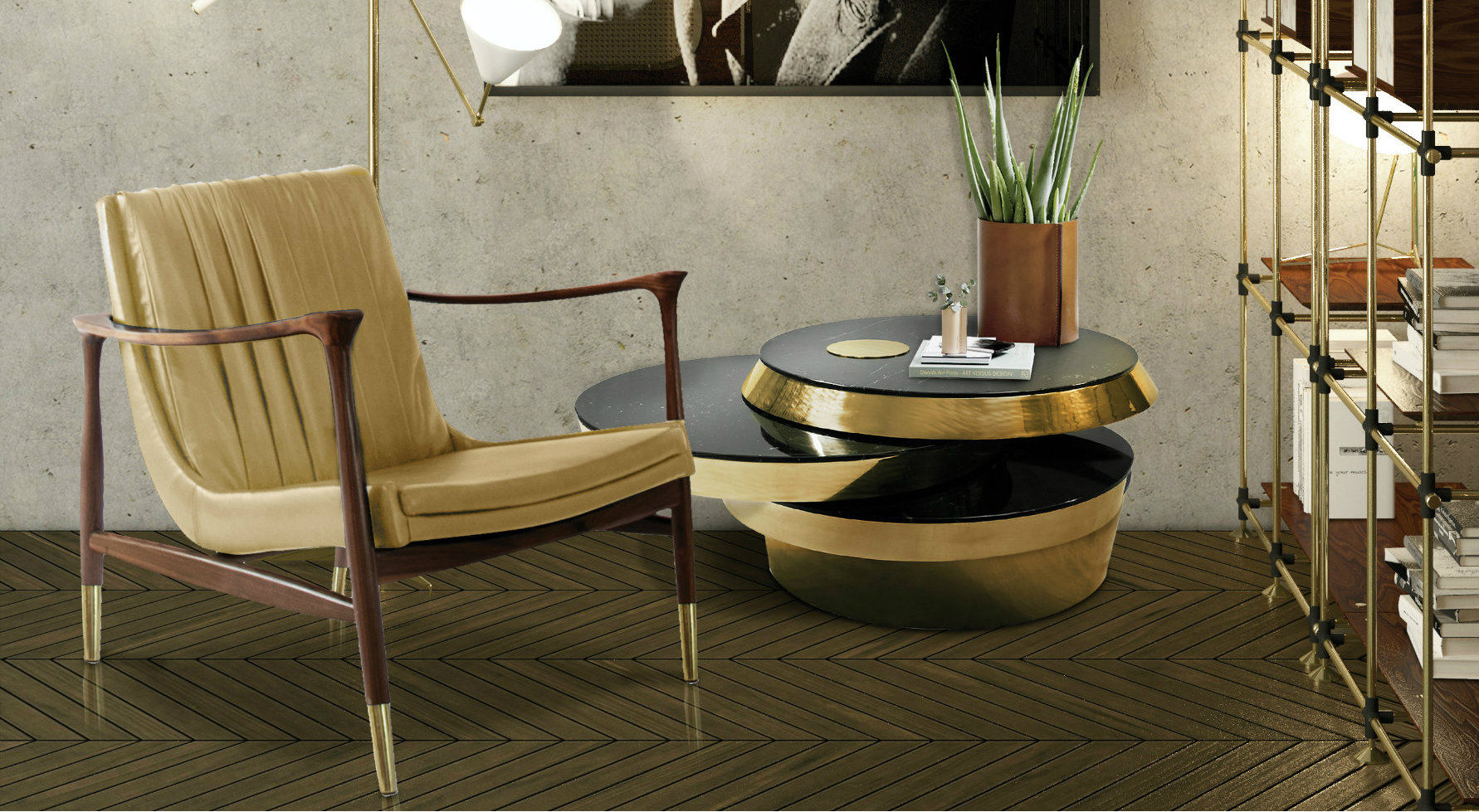 Inspiring Mid Century Living Rooms