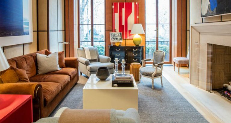 Gramercy Park Triplex designed by Eric Cohler | You can visit us at our website, www.sornixelvuta.pro and check our Pinterest @midcenturyblog to get more #MidCenturyModern inspiration.
