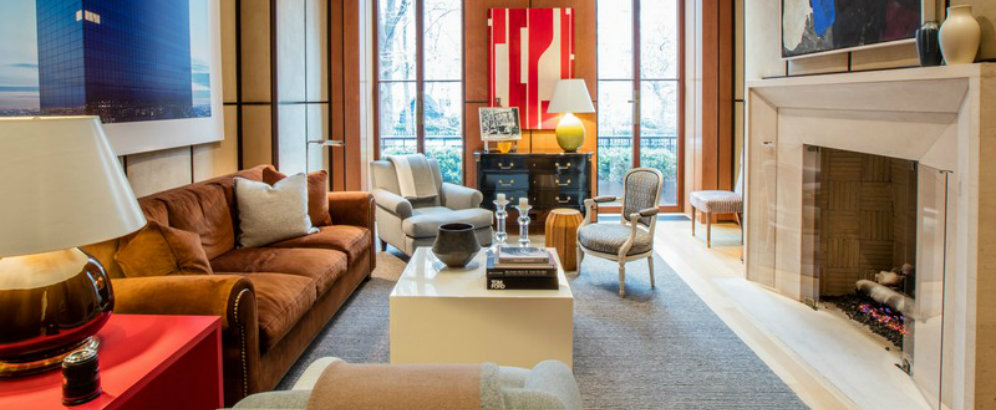 Gramercy Park Triplex designed by Eric Cohler | You can visit us at our website, www.sornixelvuta.pro and check our Pinterest @midcenturyblog to get more #MidCenturyModern inspiration.