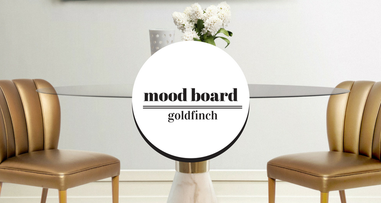 Mood Board: Using Golden Details to Get a Mid-Century Modern Look!
