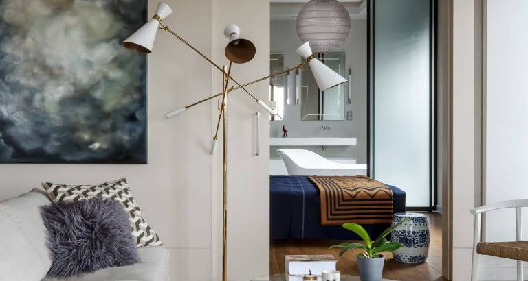 Art Nouveau Design Floods a Mood Works Updated Apartment