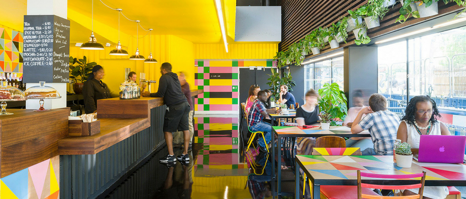 How Bernie Grant Arts Centre was Revamped by Morag Myerscough