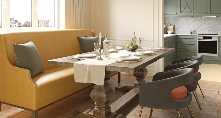 5 Reasons Why You Want This Dining Room Design by Nadya Zotova