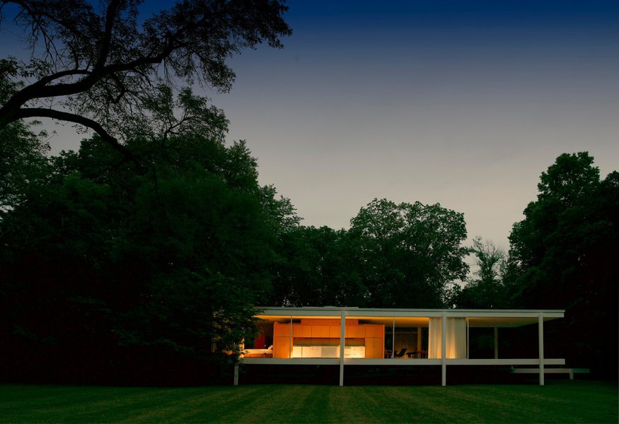 Mid-Century Modern Icons- The Farnsworth House by Mies van der Rohe