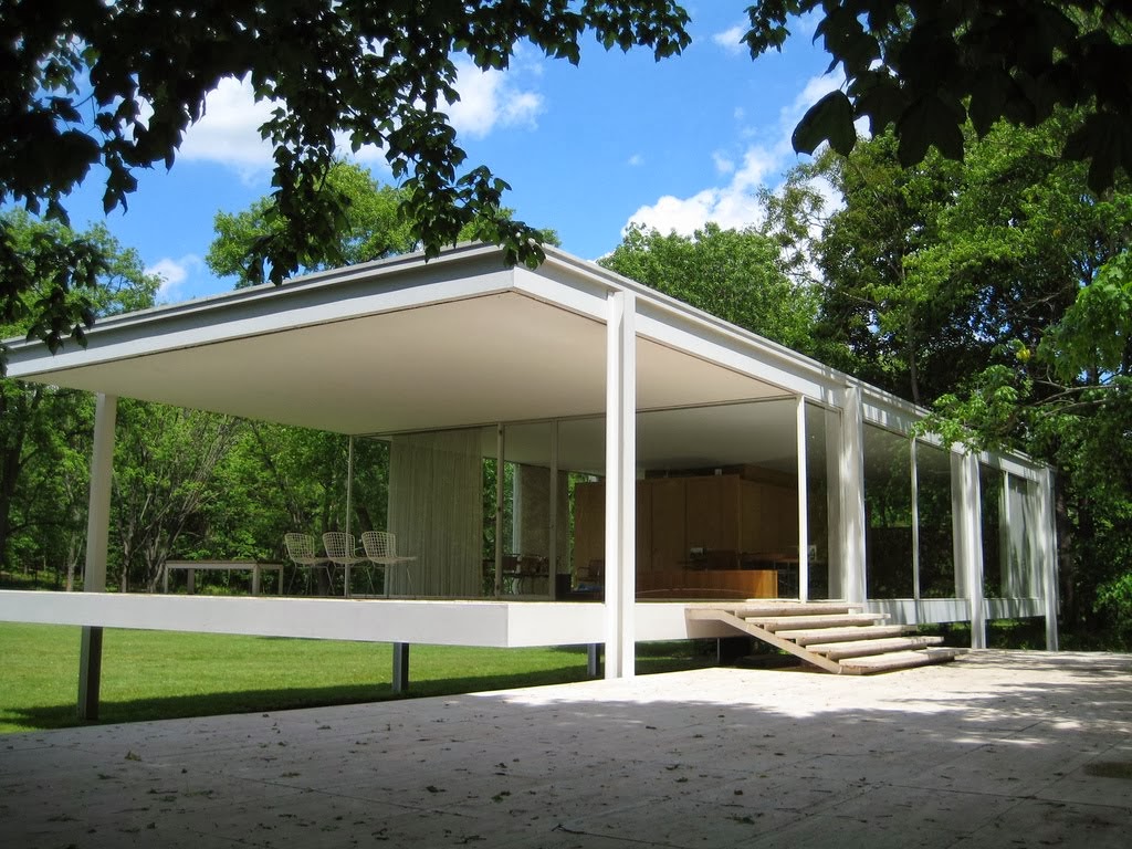 Mid-Century Modern Icons- The Farnsworth House by Mies van der Rohe