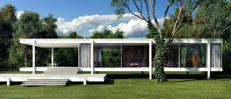 Mid-Century Modern Icons: The Farnsworth House by Mies van der Rohe