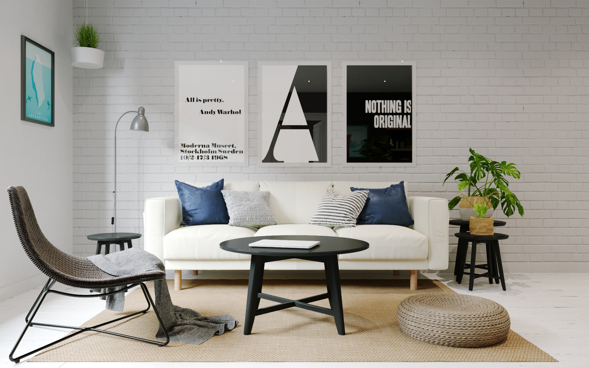 A Small Apartment Boasts A Scandinavian Interior Bliss in Warsaw