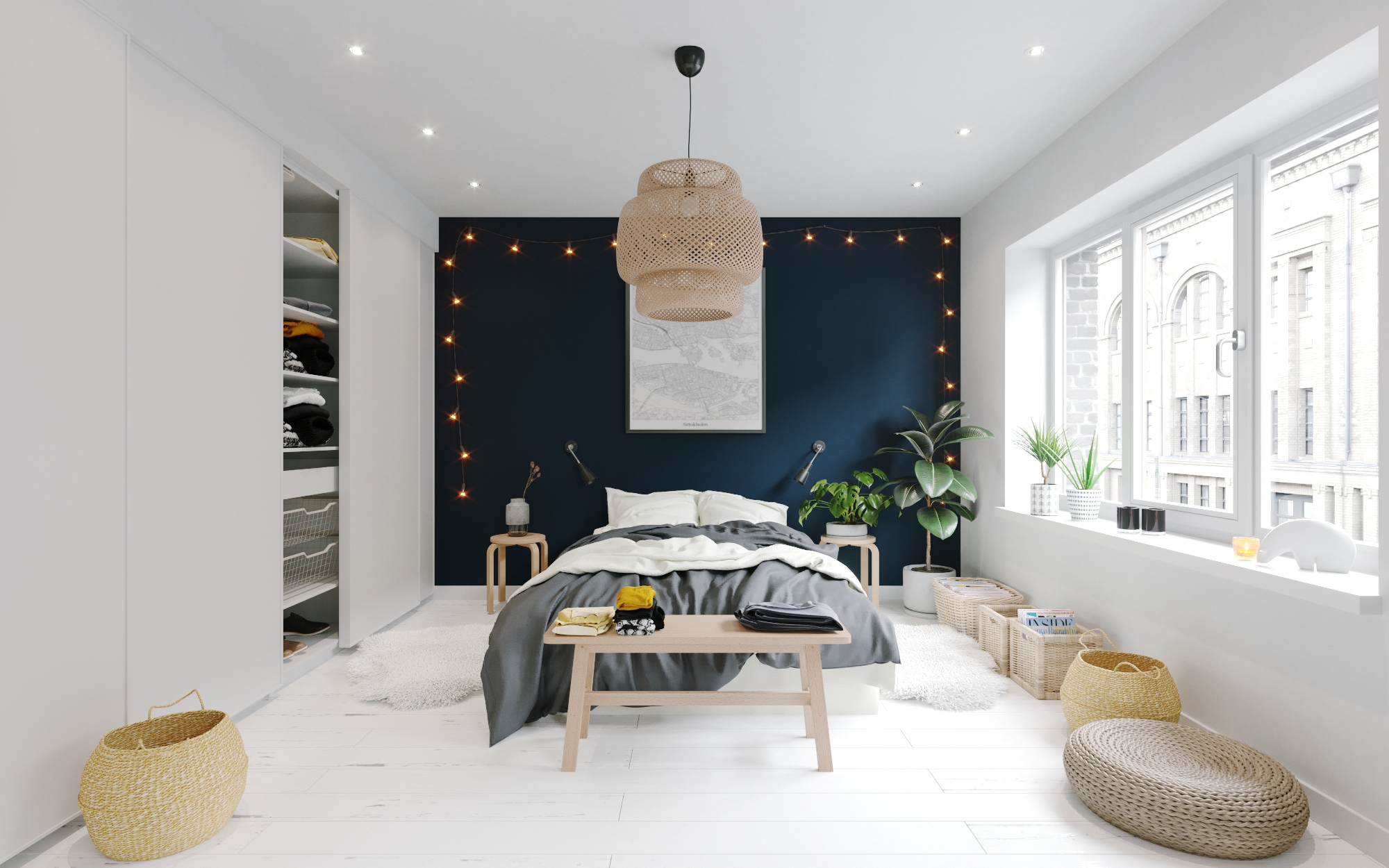 A Small Apartment Boasts A Scandinavian Interior Bliss in Warsaw