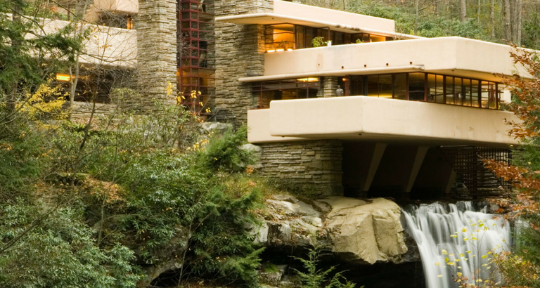Mid-Century Modern Icons- Falling Water House by Frank Lloyd Wright_6