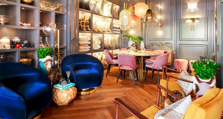 This Interior Design Showroom Boasts the Best of Mid-Century Design