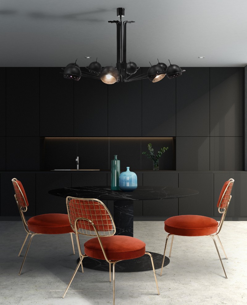 These Orange Dining Chairs Will Convince You to Go Mid-Century_3