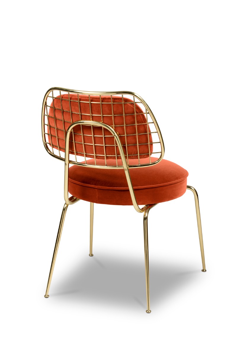 These Orange Dining Chairs Will Convince You to Go Mid-Century_1