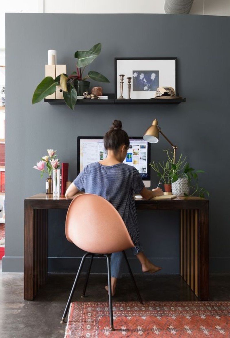 home office decor ideas, contemporary home office, eclectic home office, home office ideas, traditional home office, mid-century home office, home office trends
