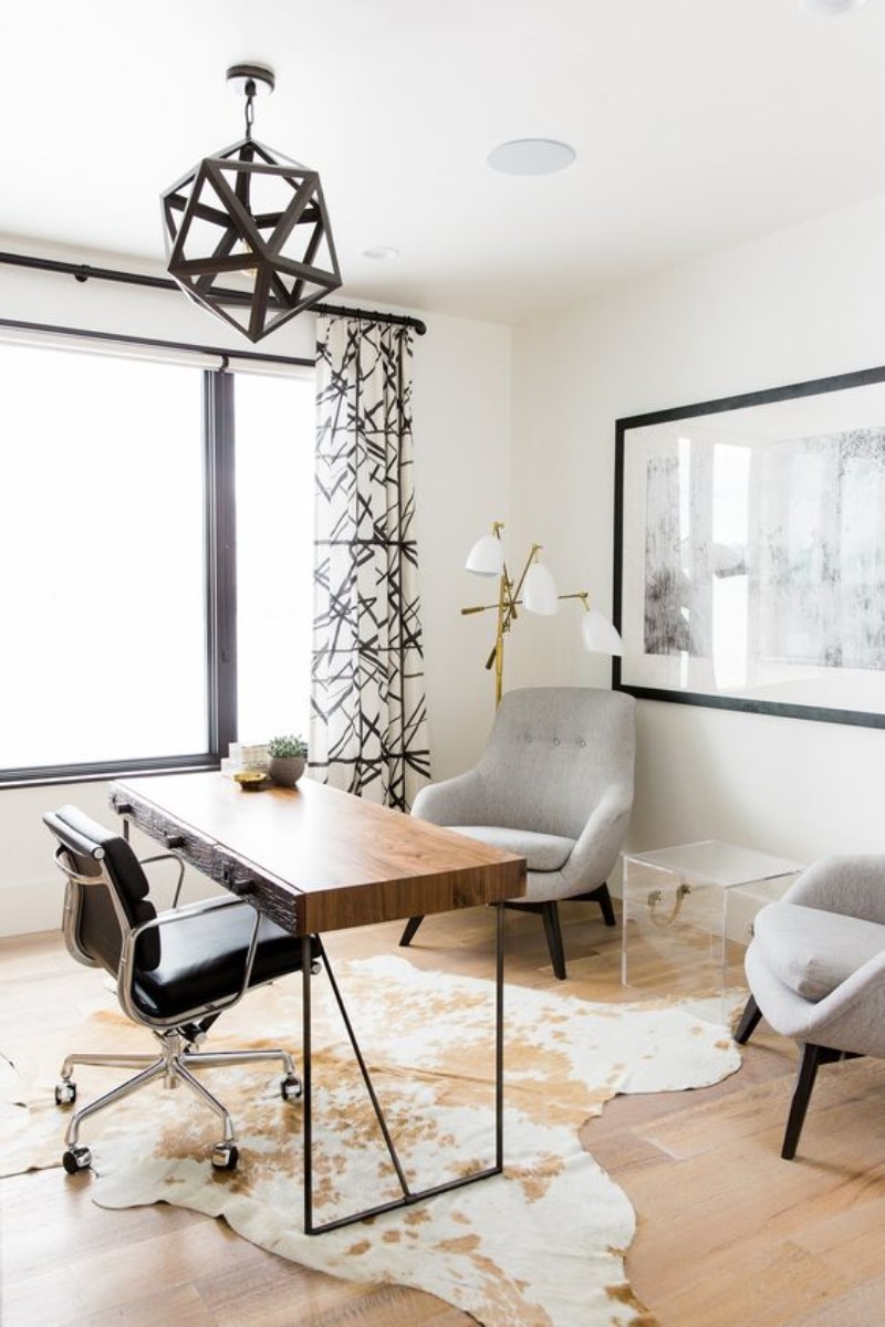 home office decor ideas, contemporary home office, eclectic home office, home office ideas, traditional home office, mid-century home office, home office trends