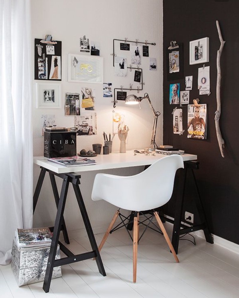 home office decor ideas, contemporary home office, eclectic home office, home office ideas, traditional home office, mid-century home office, home office trends