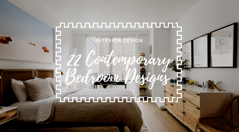 22 Simply Perfect Contemporary Bedroom Designs For Your Pleasure
