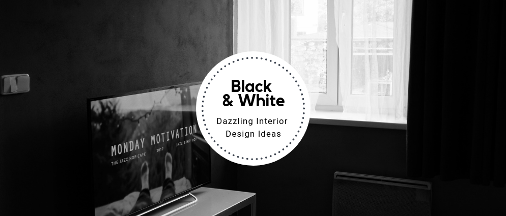 Dazzling Black And White Interior Design Ideas