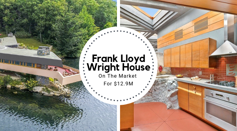 A Frank Lloyd Wright Inspired House On The Market For $12.9M