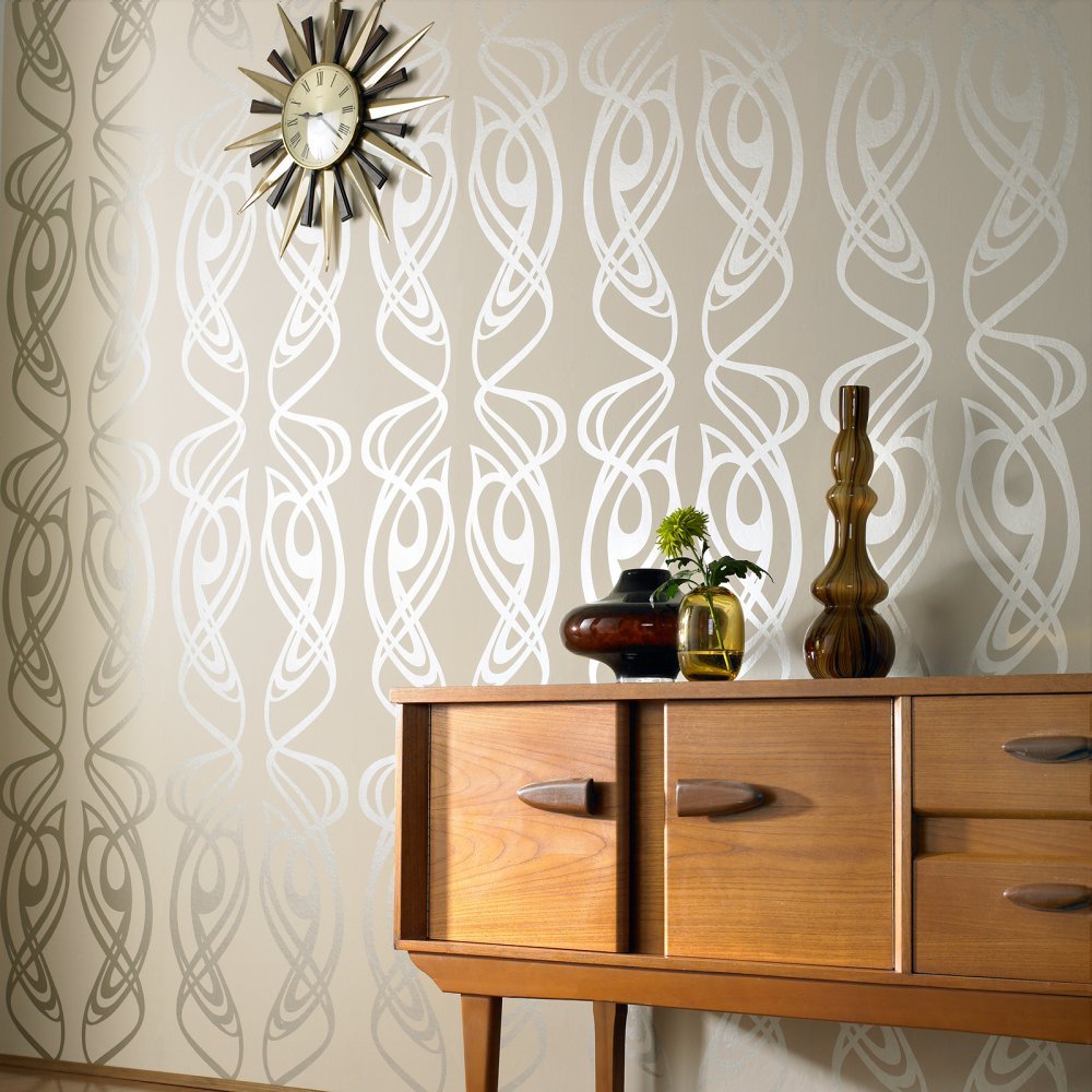 10 Mid-Century Modern Wallpaper Ideas That You Will Love!_6