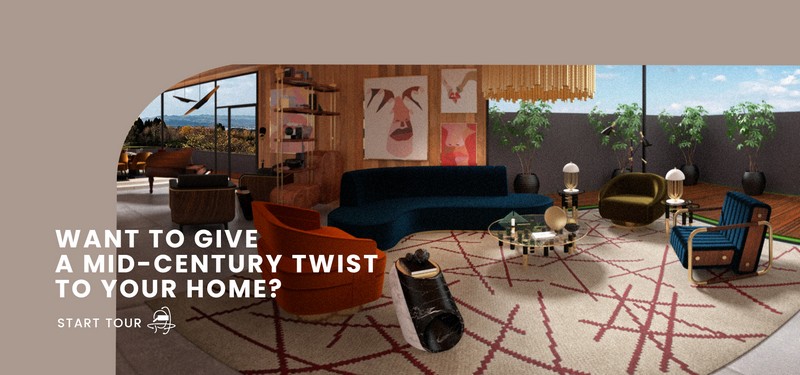Step Inside The Summer House That Is All About The Mid-Century Design!