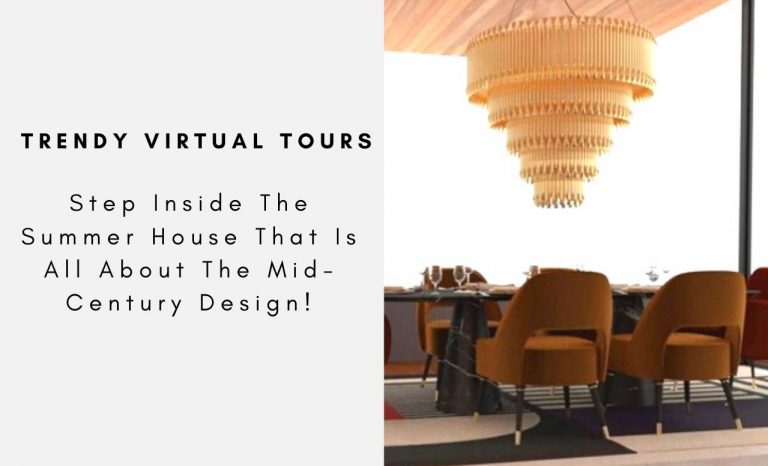 Step Inside The Summer House That Is All About The Mid-Century Design!