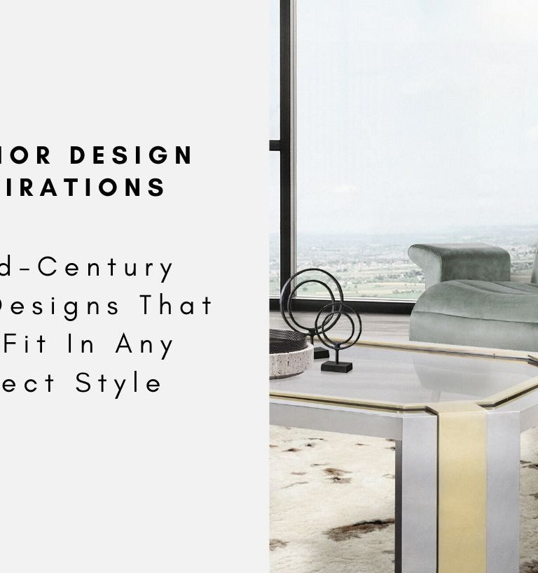 5 Mid-Century Style Designs That Can Fit In Any Project Style