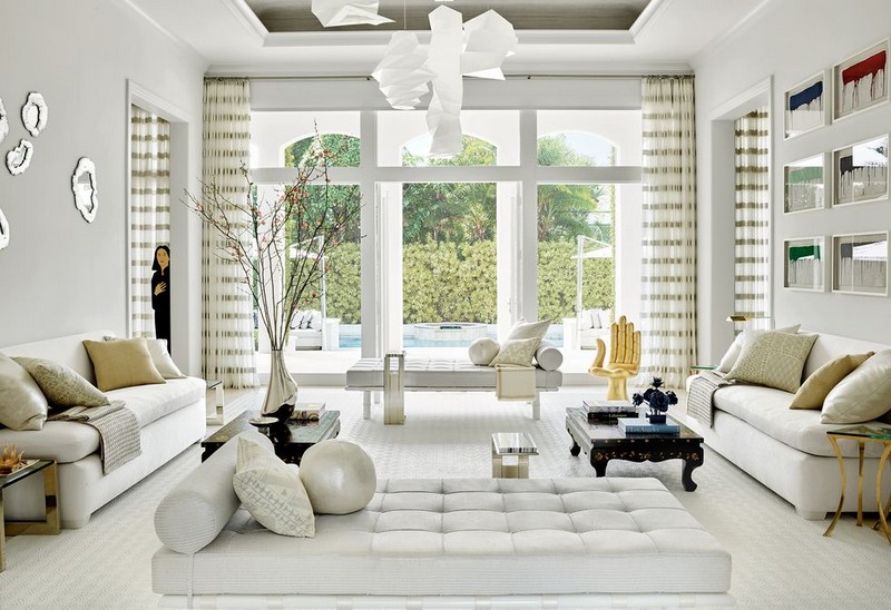 Get Inside The James Aman and John Meek's Artistic Interiors For This Palm Beach Home