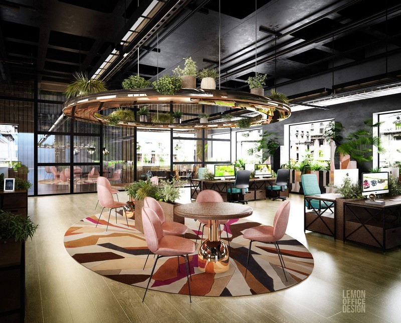 Looking For A Trendy Office Design? Lemon Interior Design Studio Has Got You Covered!