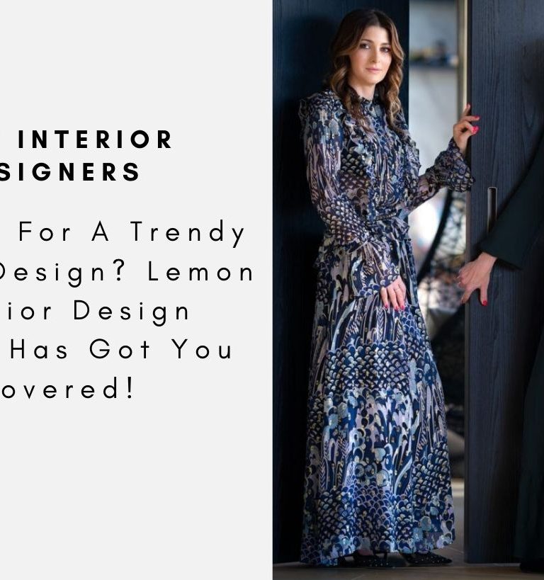 Looking For A Trendy Office Design? Lemon Interior Design Studio Has Got You Covered!