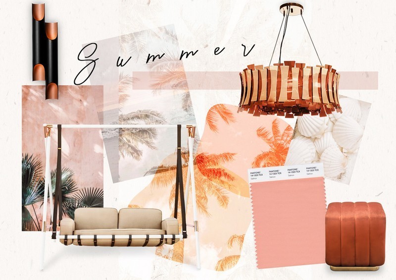 Salmon Pink Is The Way To Go For Creating A Trendy Design Project!