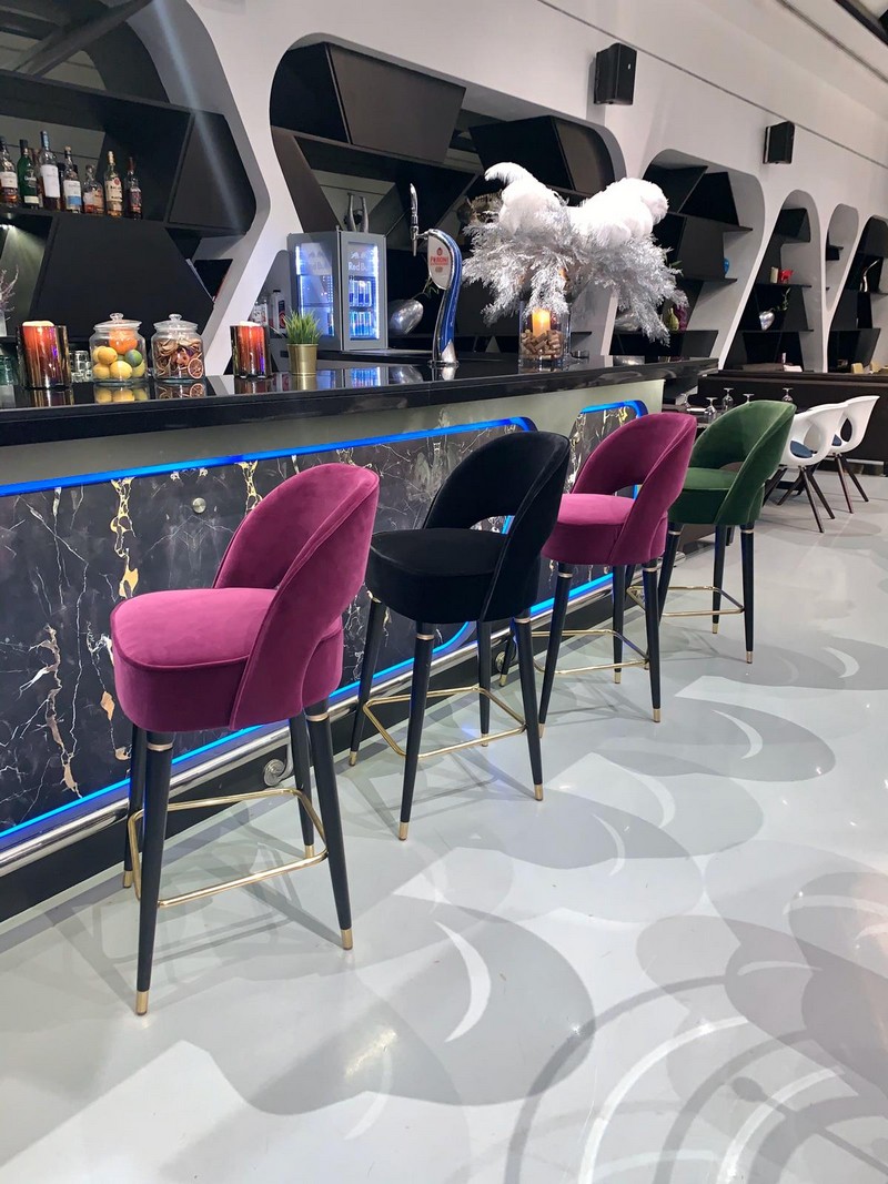 See The Trendy Mid-Century Modern Design Of The Famous Oliveto Restaurant & Lounge!