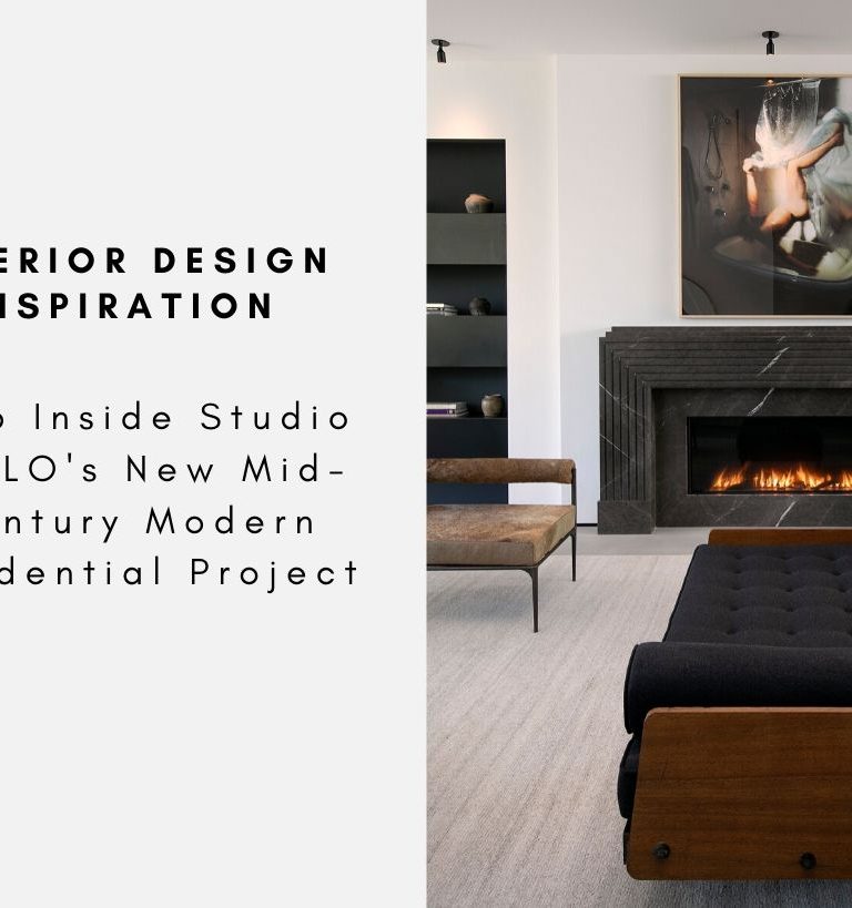 Step Inside Studio OSKLO's New Mid-Century Modern Residential Project