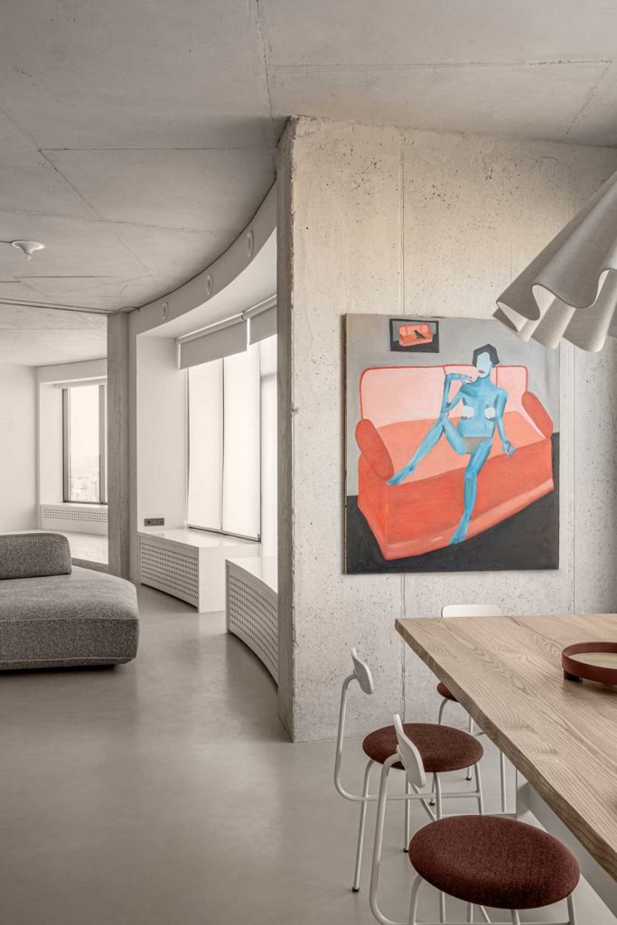 Design Spotlight This Kiev Apartment Radiates Contemporary Design Vibes_6