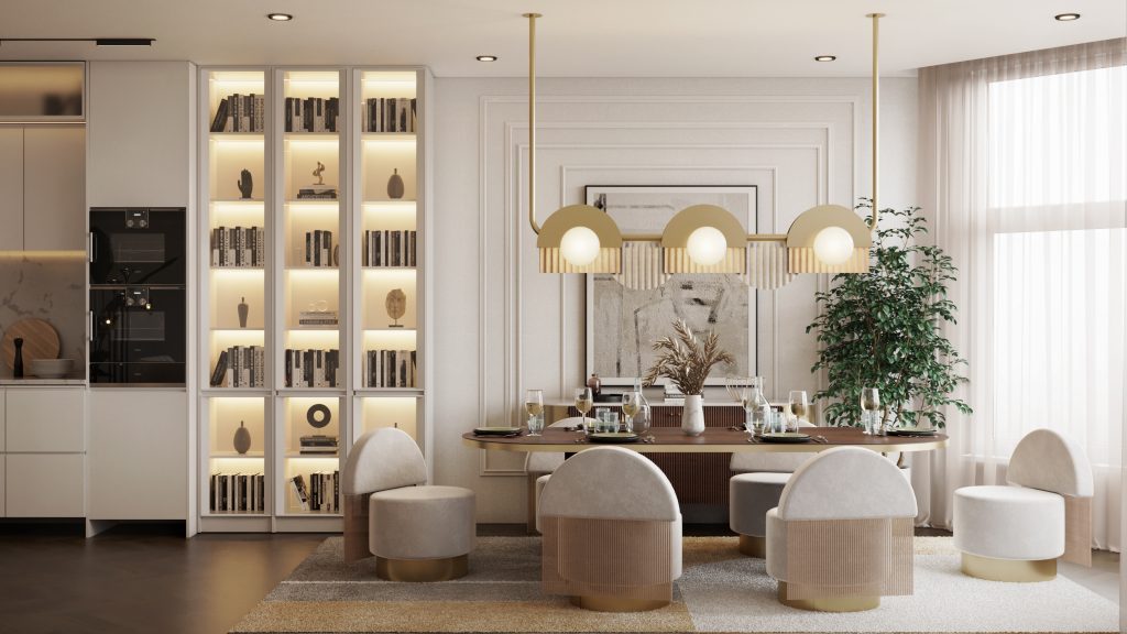 This All-White Residential Project With “Hollywood Glamour” Collection is Seriously Soothing! _3
