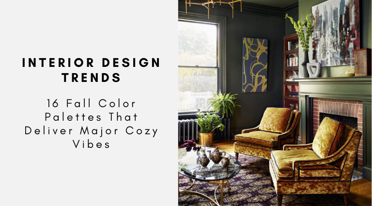 16 Fall Color Palettes That Deliver Major Cozy Vibes