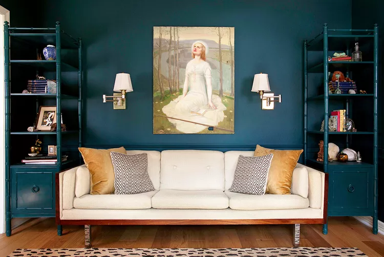 22 Navy Blue Accent Wall Ideas to Elevate Your Space_10