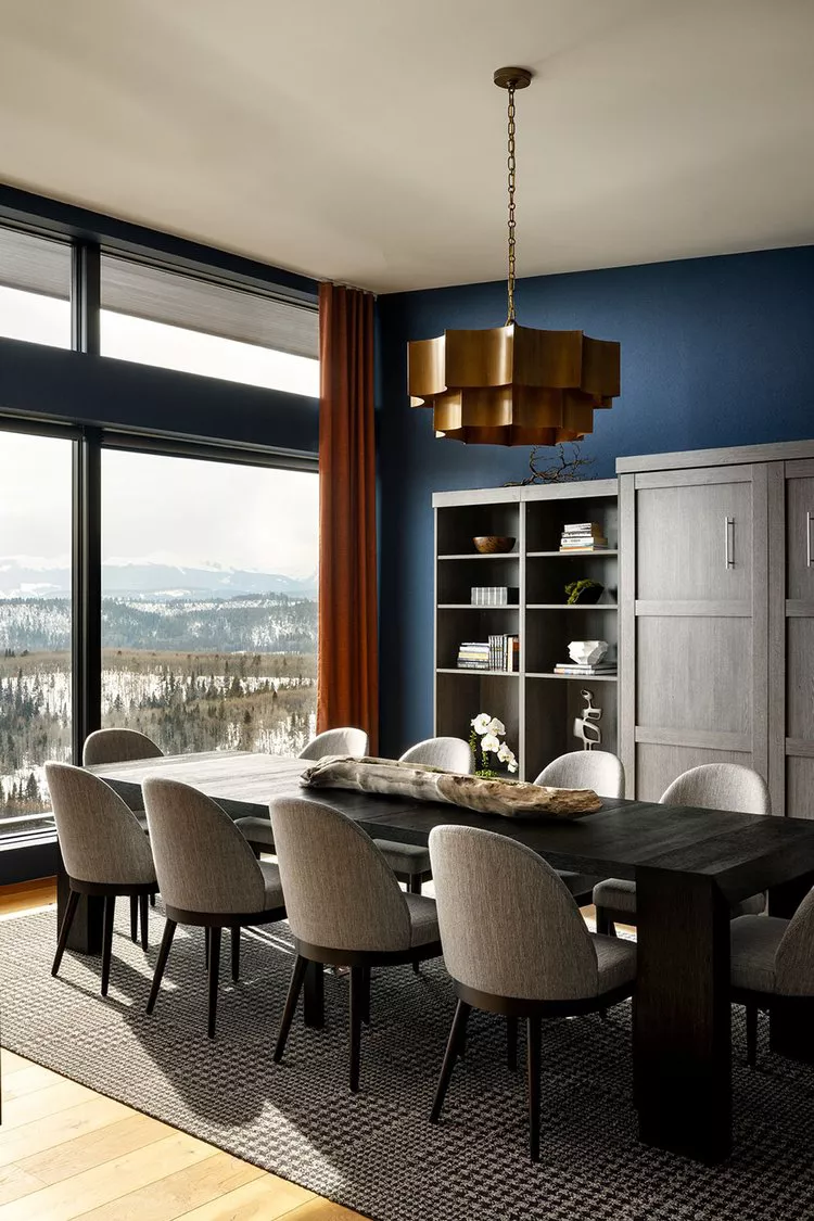 22 Navy Blue Accent Wall Ideas to Elevate Your Space_3
