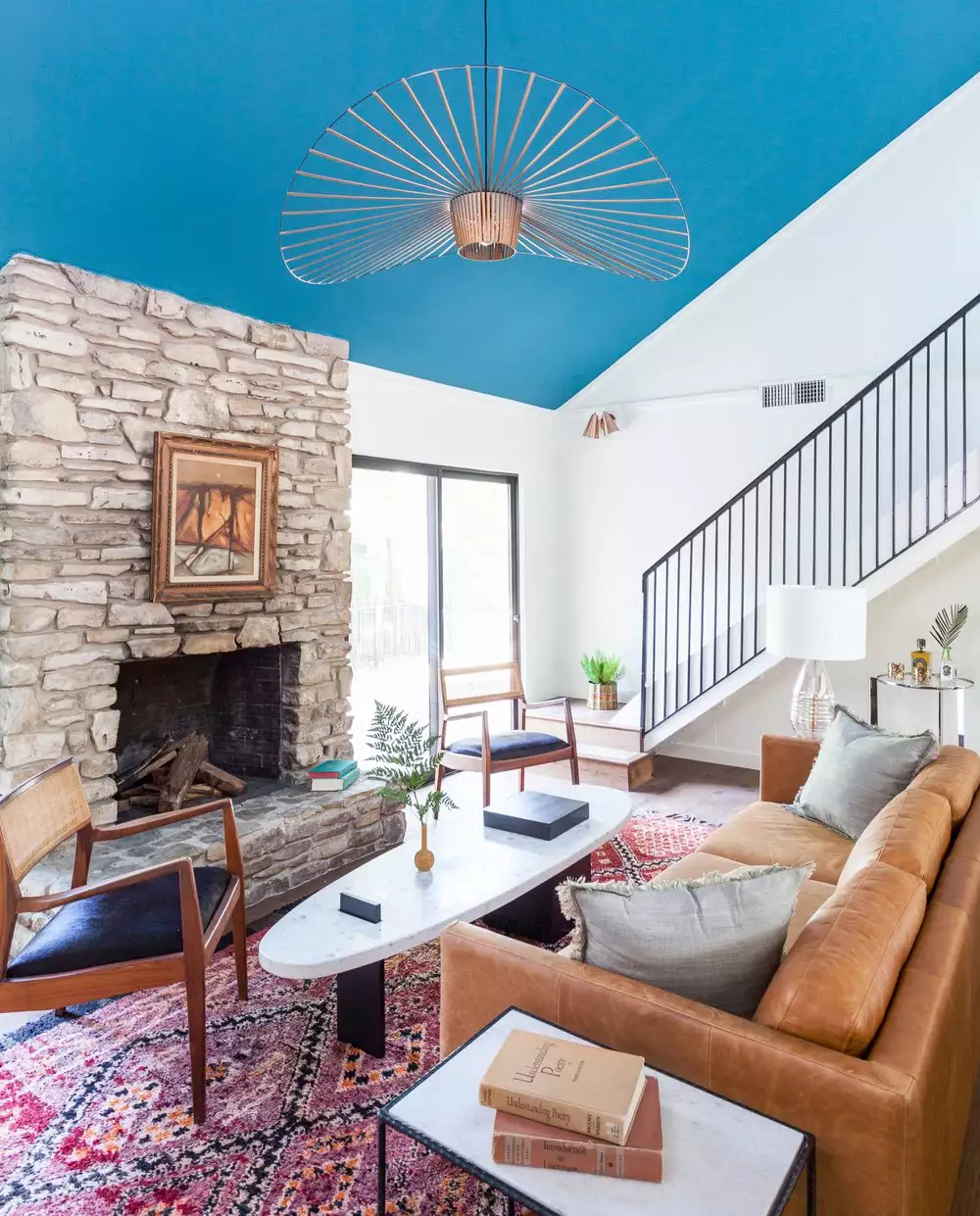 22 Navy Blue Accent Wall Ideas to Elevate Your Space_9