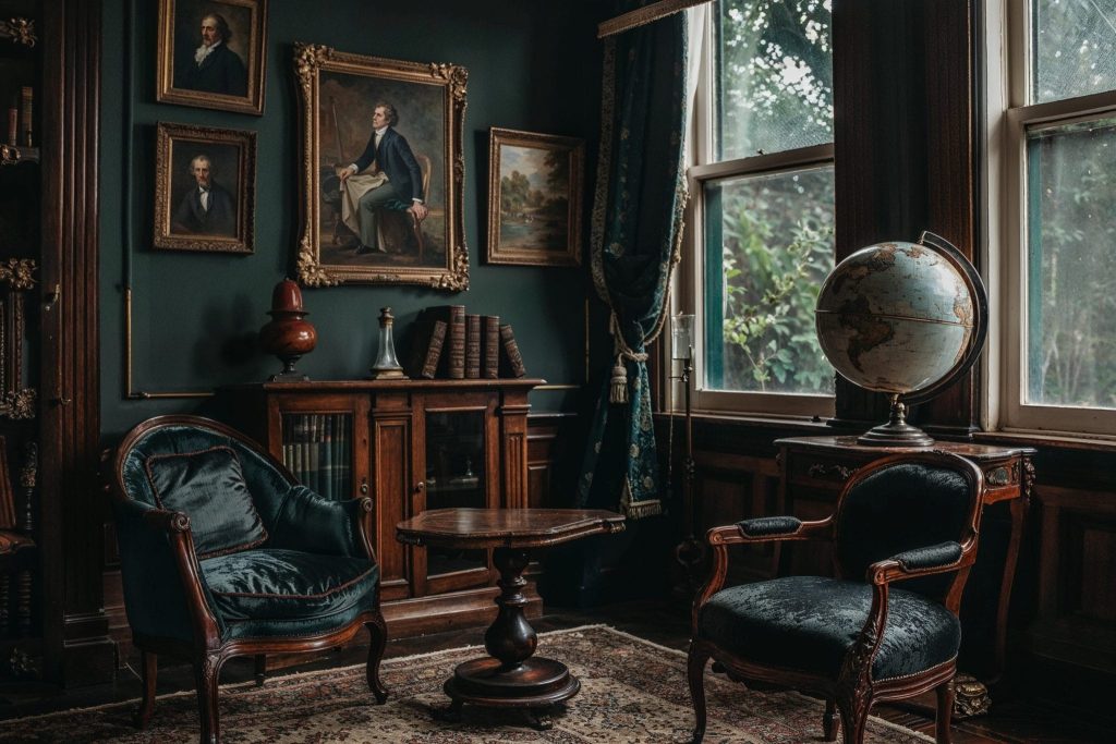 Dark Academia Aesthetic How to Bring Scholarly Charm to Your Home_4