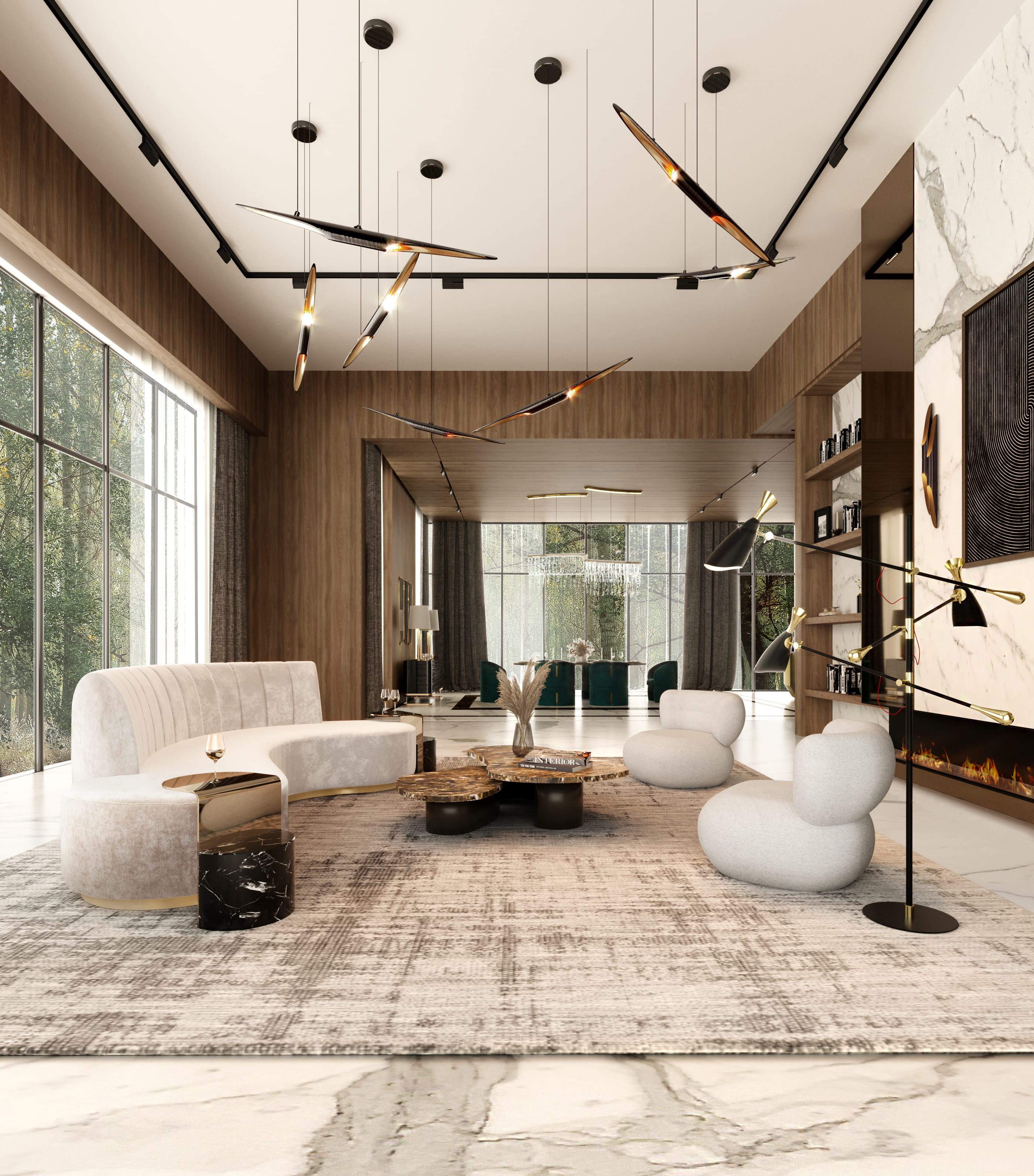32 Elegant Living Rooms That Showcase the Art of Luxury_24