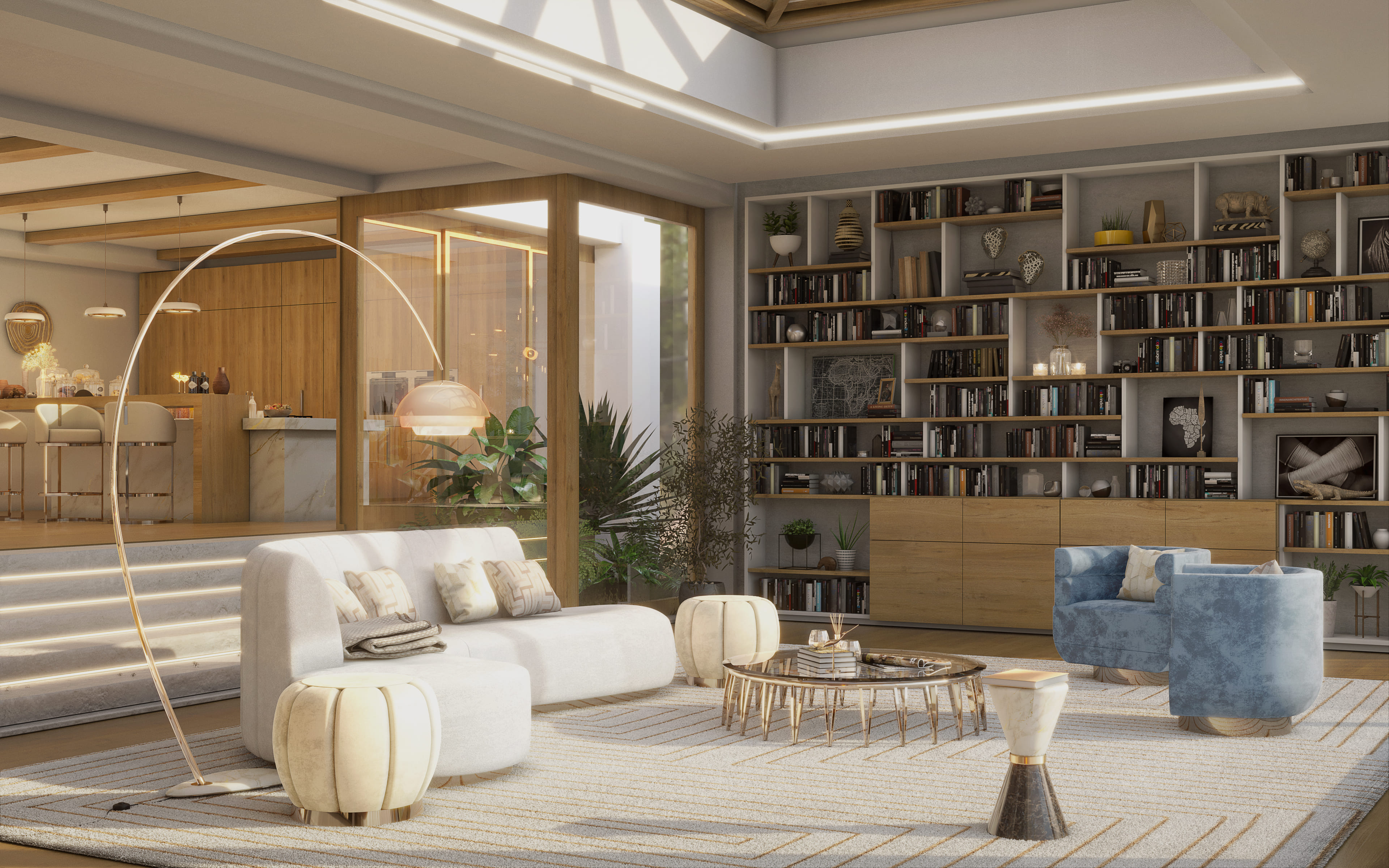32 Elegant Living Rooms That Showcase the Art of Luxury_24