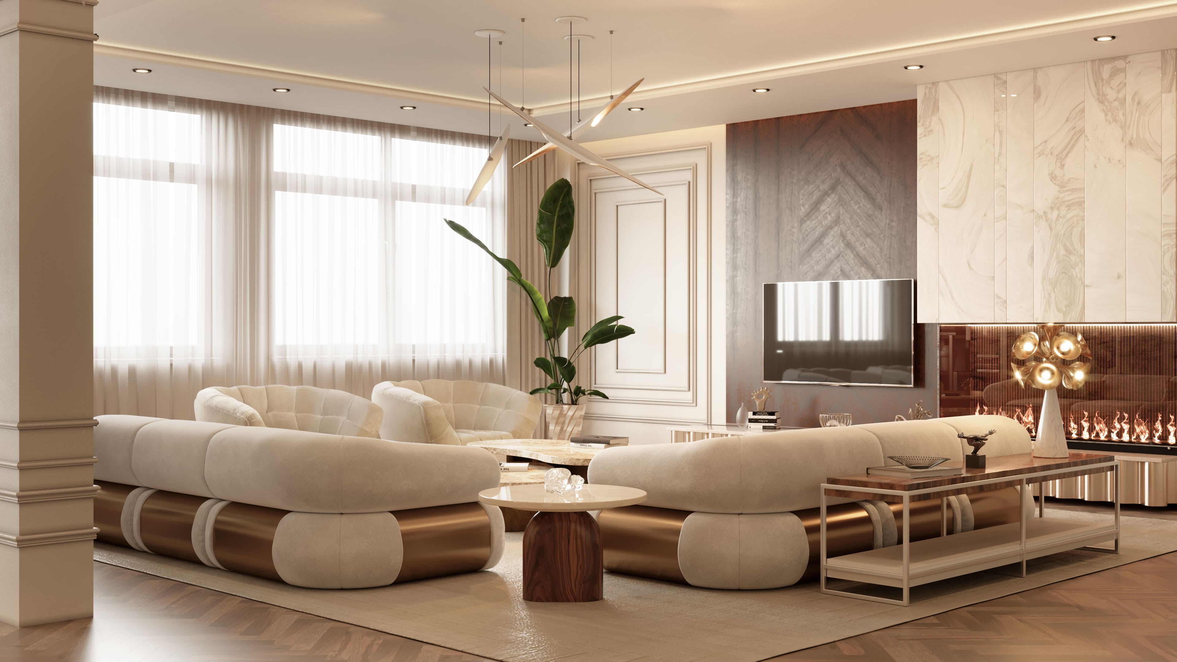 32 Elegant Living Rooms That Showcase the Art of Luxury_24