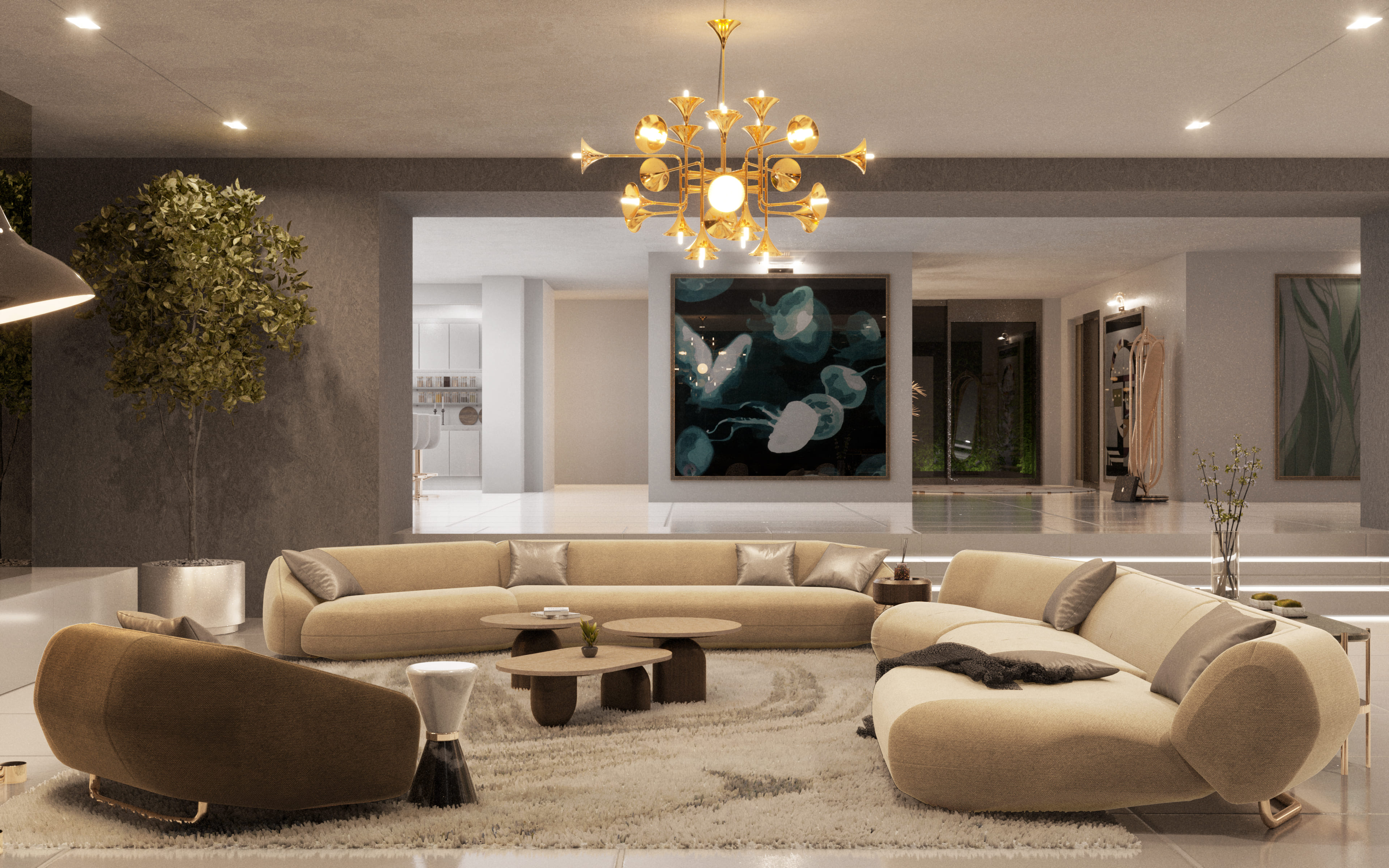 32 Elegant Living Rooms That Showcase the Art of Luxury_24
