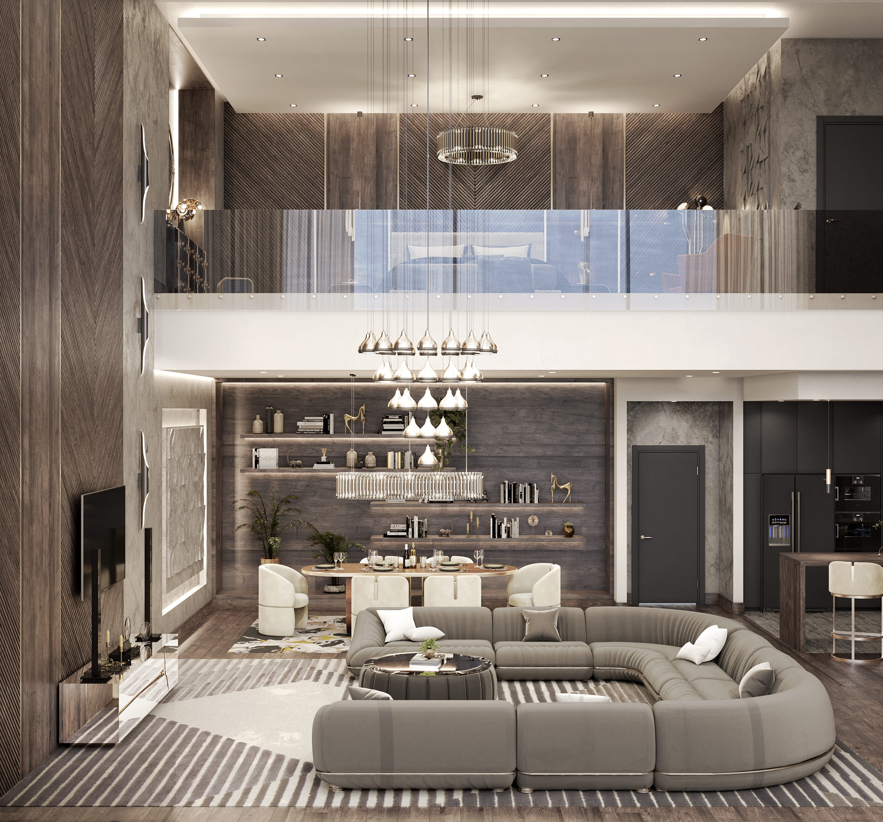 32 Elegant Living Rooms That Showcase the Art of Luxury_24