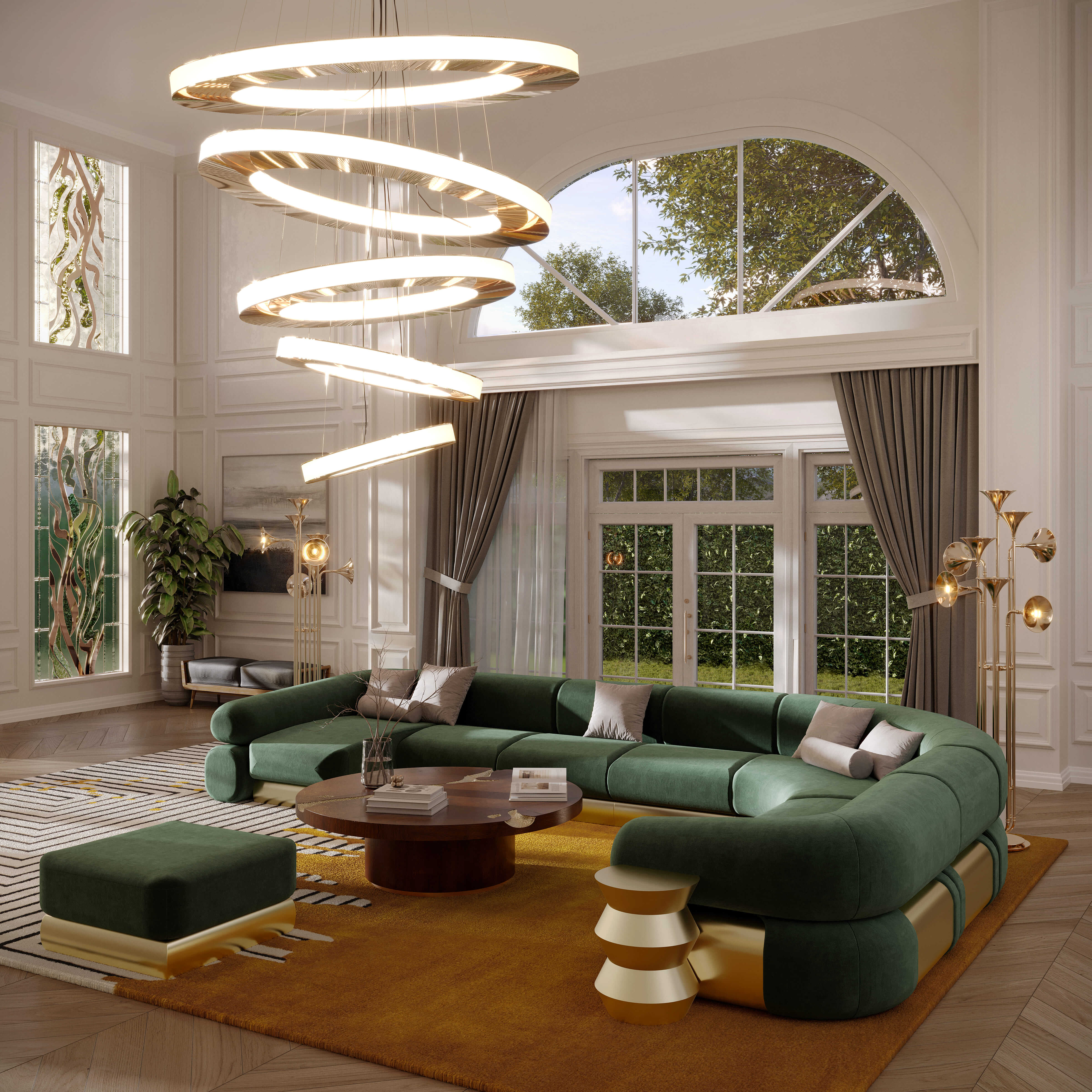 32 Elegant Living Rooms That Showcase the Art of Luxury_24