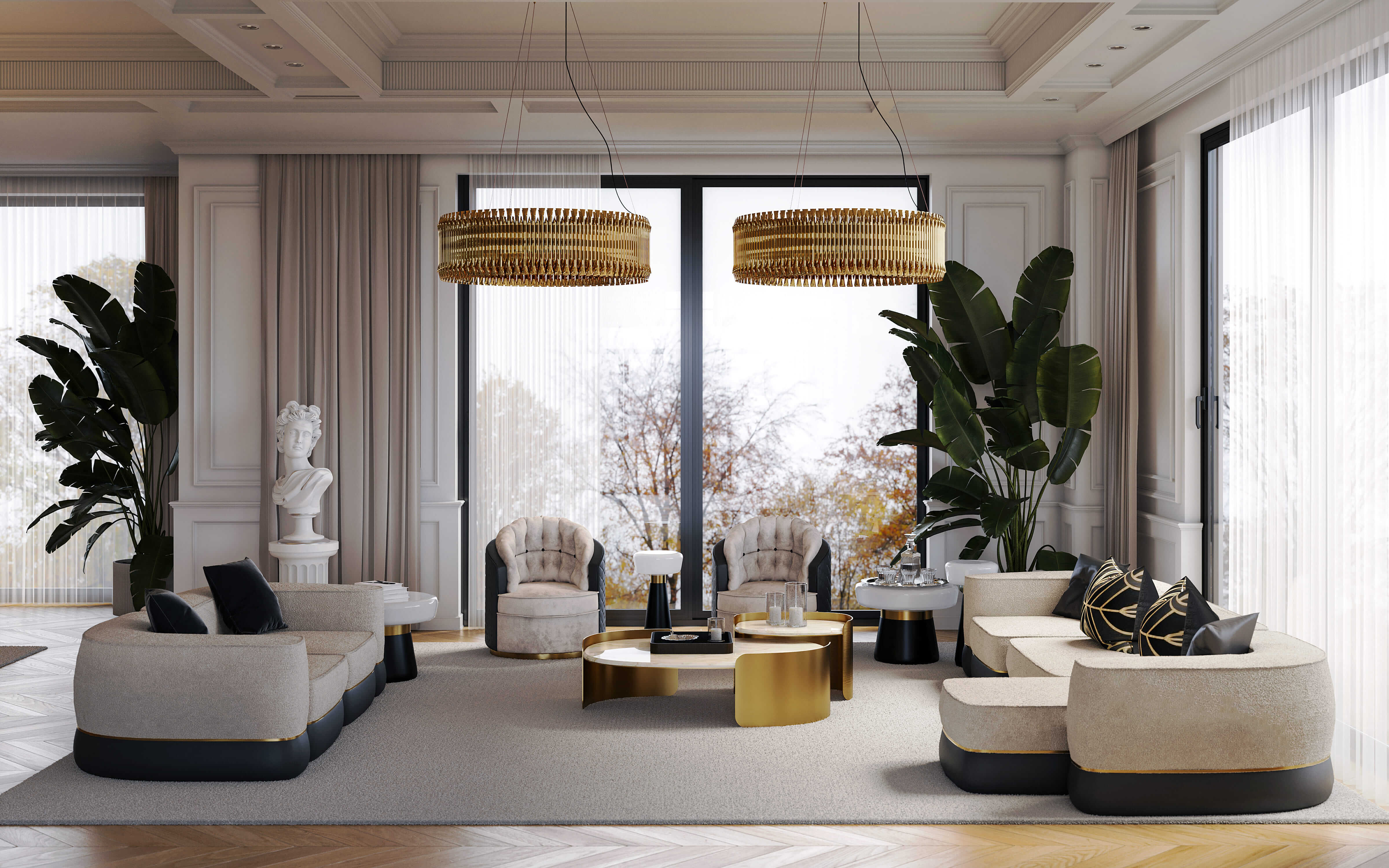 32 Elegant Living Rooms That Showcase the Art of Luxury_24