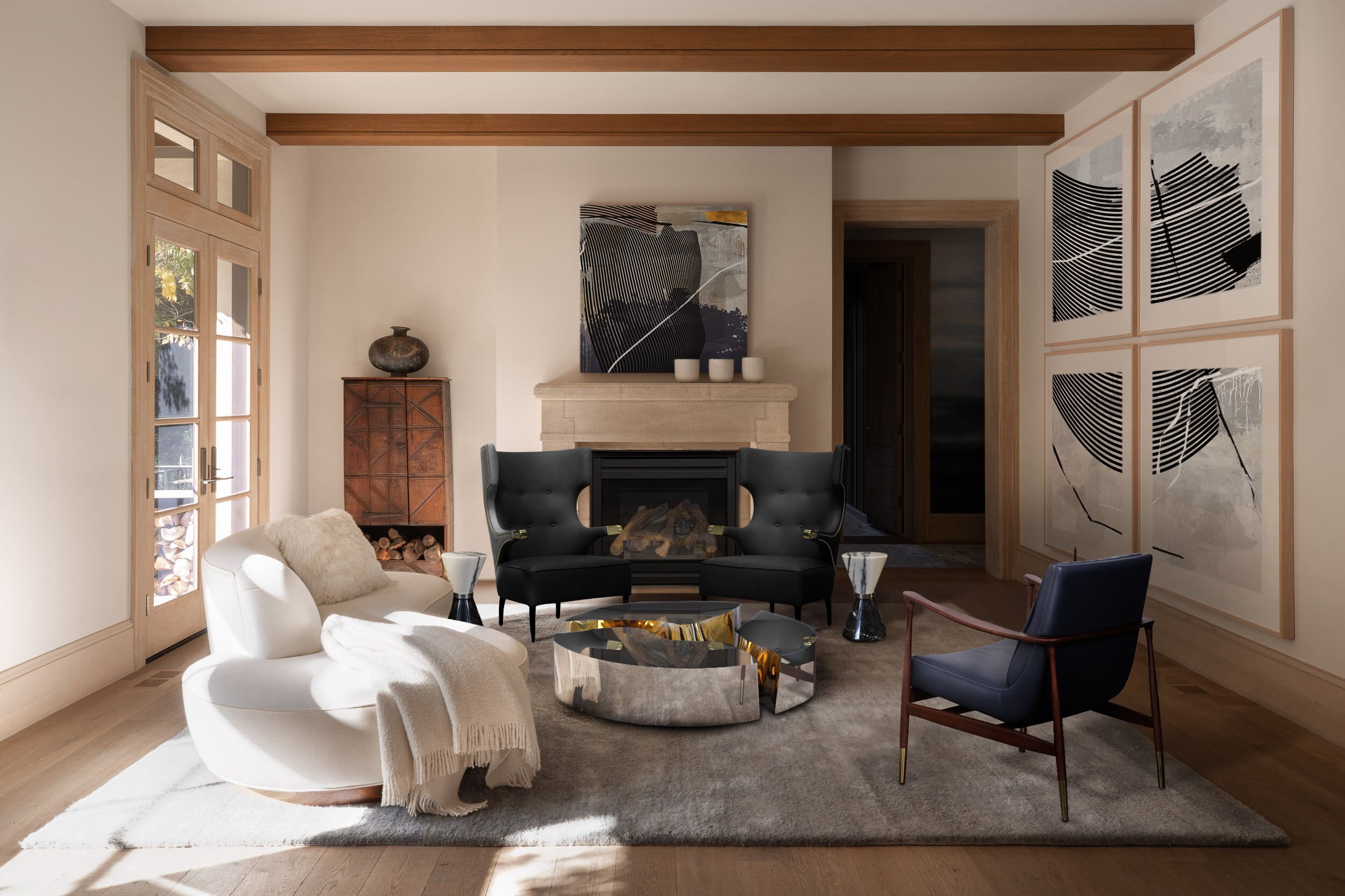 32 Elegant Living Rooms That Showcase the Art of Luxury_24