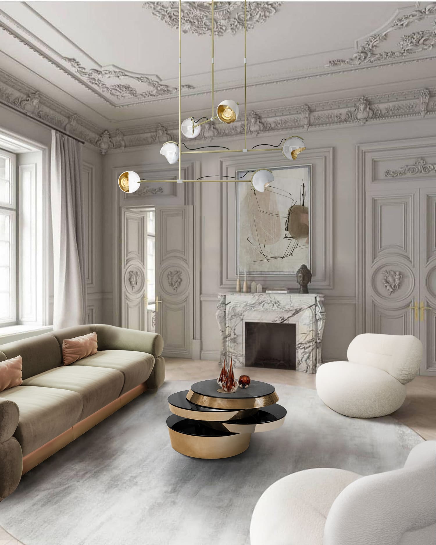 32 Elegant Living Rooms That Showcase the Art of Luxury_24