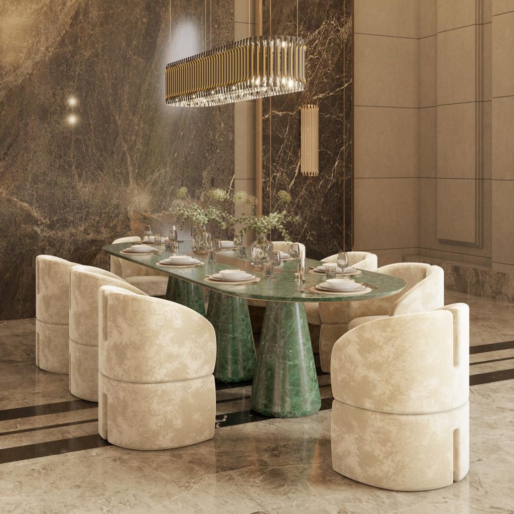 This Luxury Dining Room In An Opulent Home In Saudi Arabia Is A Dream Come True
