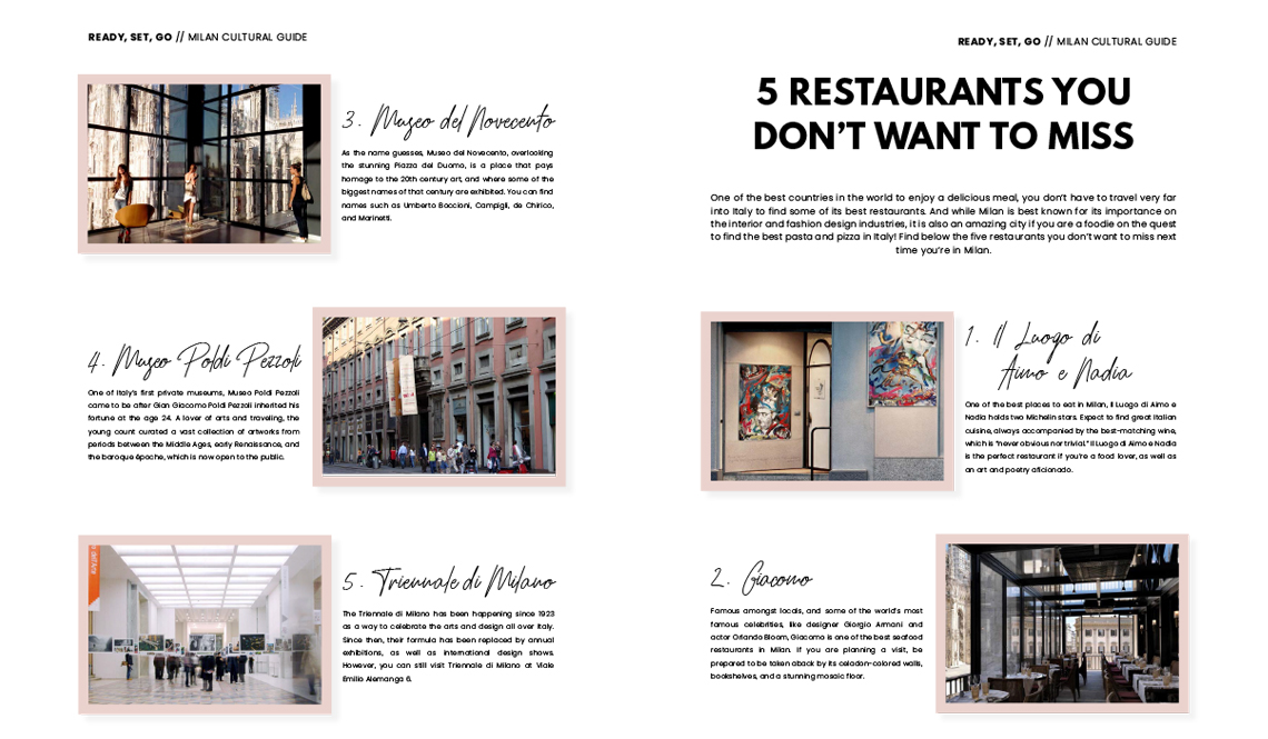 5 Restaurants You Don't Want to Miss